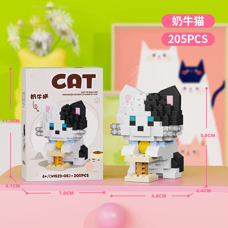 Ensemble De Briques Animaux Micro Blocs De Construction Pour Enfants Adultes Décoration Jouets Compatibles Lego ABS by LSDLBoutique.ch