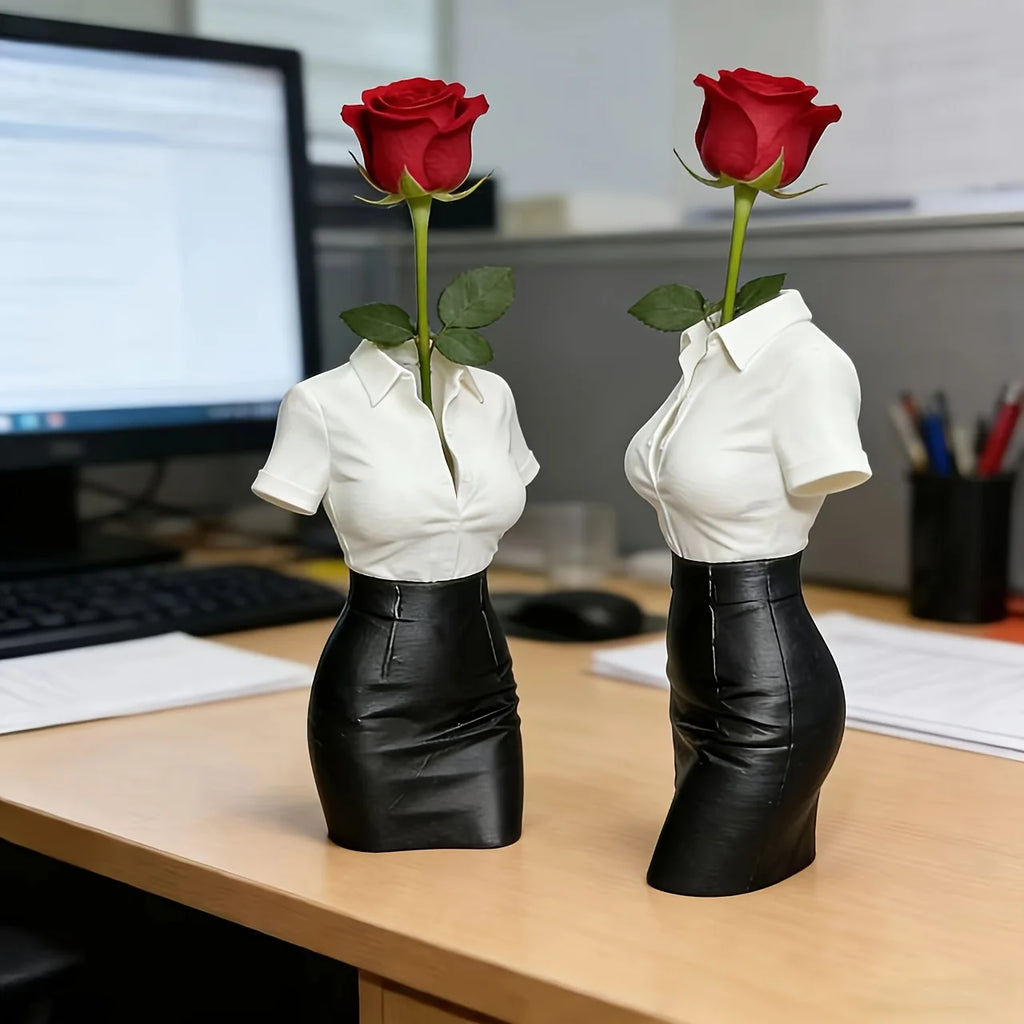 Creative Secretary Desk Pen Holder — 3D Printed Desk Organizer