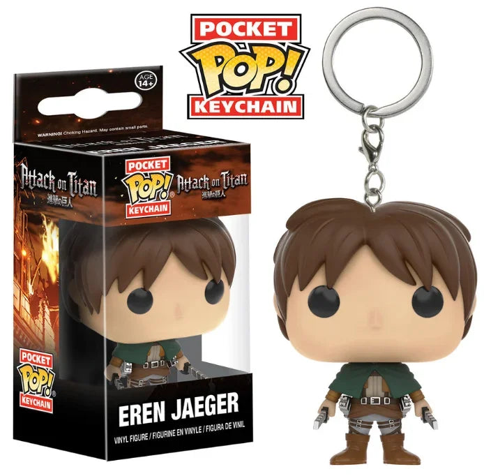 Funko porte-clés attaque sur Titan Levi Eren Jaeger Annie Leonhart Hatsune.Miku figurine porte-clés jouets de poche poupées porte-clés by LSDLBoutique.ch