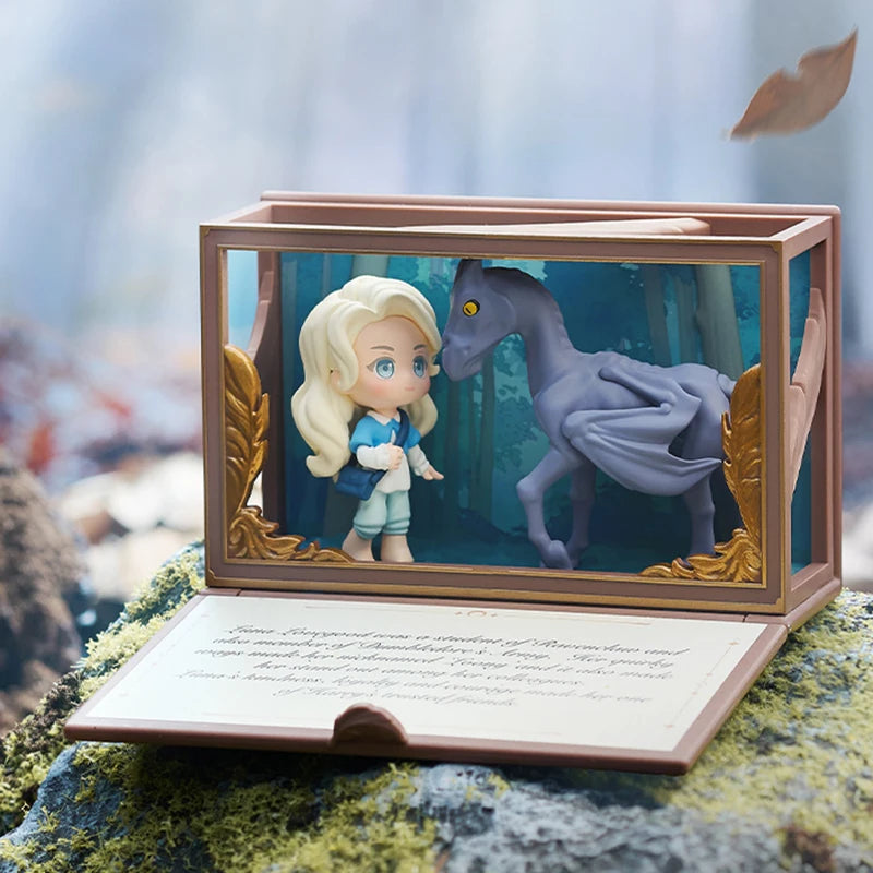 POPMART Harry Potter Poudlard série biographique boîte aveugle devinez sac jouets originaux poupée mignon Anime Figure ornements cadeau by LSDLBoutique.ch