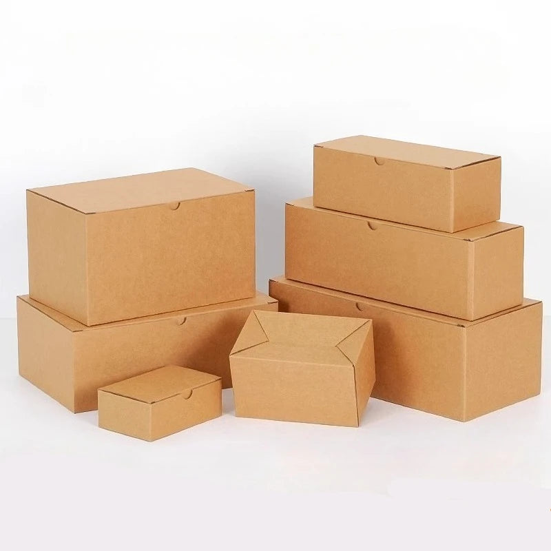 Folding Corrugated Paper Boxes, Pack of 20 for Shipping