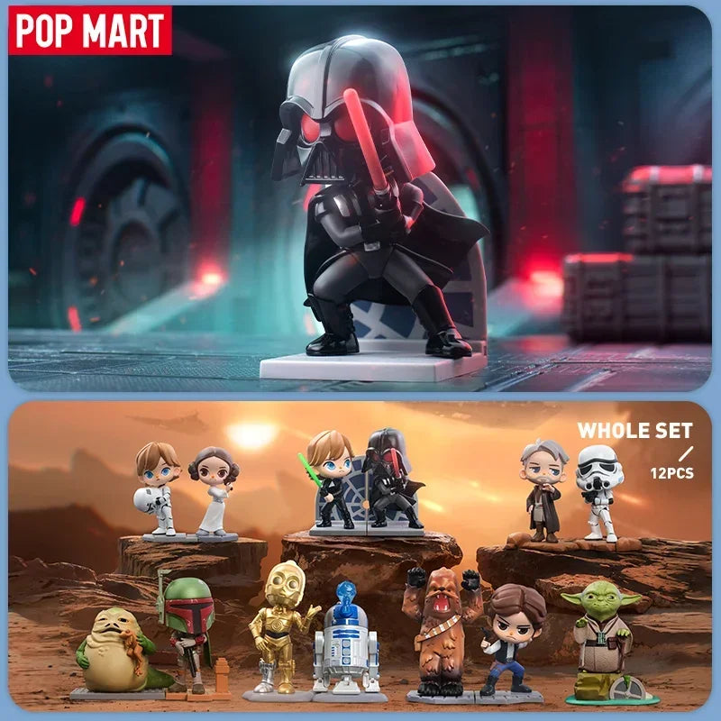 POP MART Star Wars série boîte aveugle devinez sac boîte mystère jouets poupée mignon Anime Figure ornements cadeau by LSDLBoutique.ch