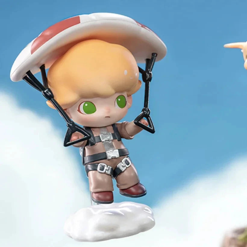 POP MART Dimoo Jurassic World Grüne PVC-Figur 8cm