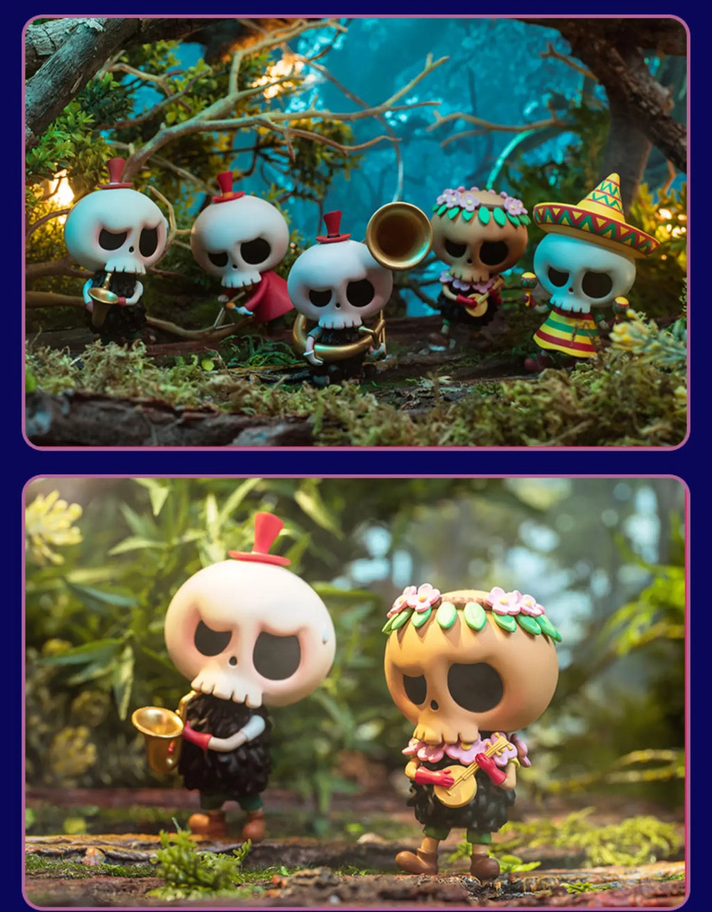 Pop Mart Labubu Forêt Concert Figurine PVC Collection