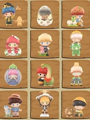 POP MART Dimoo Jurassic World Grüne PVC-Figur 8cm