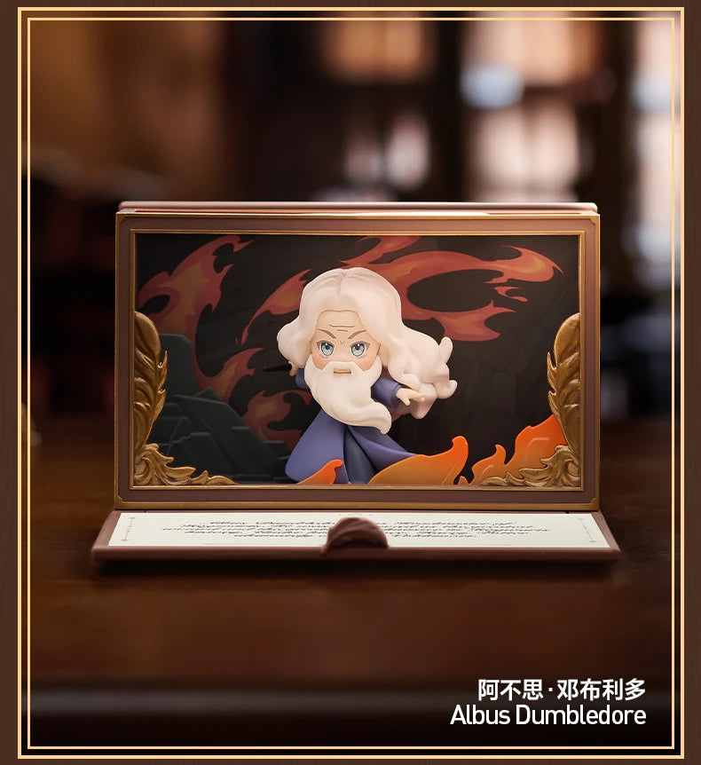 POPMART Harry Potter Poudlard série biographique boîte aveugle devinez sac jouets originaux poupée mignon Anime Figure ornements cadeau by LSDLBoutique.ch