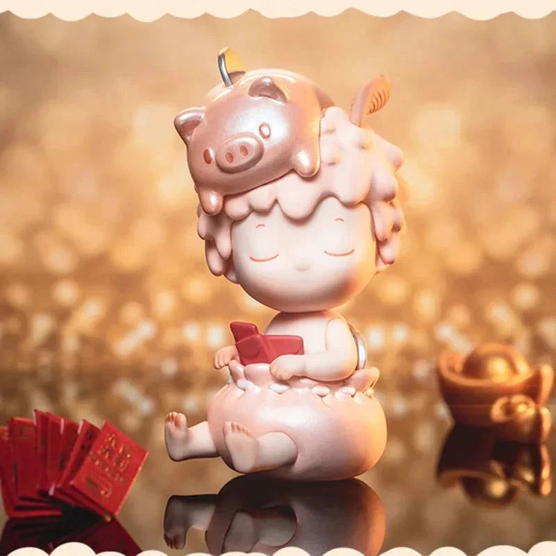 Heyone Huhu Figur Blind Box PVC Kawaii 8,5–9,5 cm