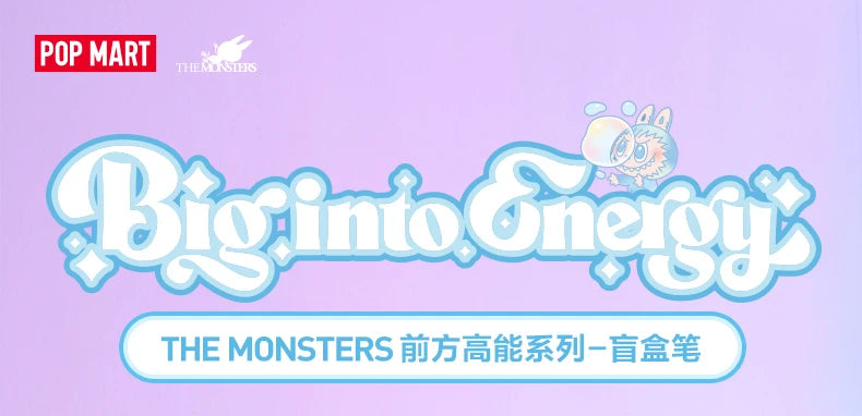 Pop Mart Figurines Monstres Big Energy Kawaii Boîte Aveugle