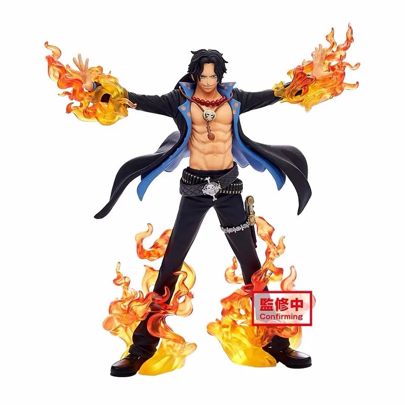 Bandai Original Banpresto Anime One Piece DXF Special Luffy Zoro Ace Edward Newgate Dracule Mihawk Figures Model Toys