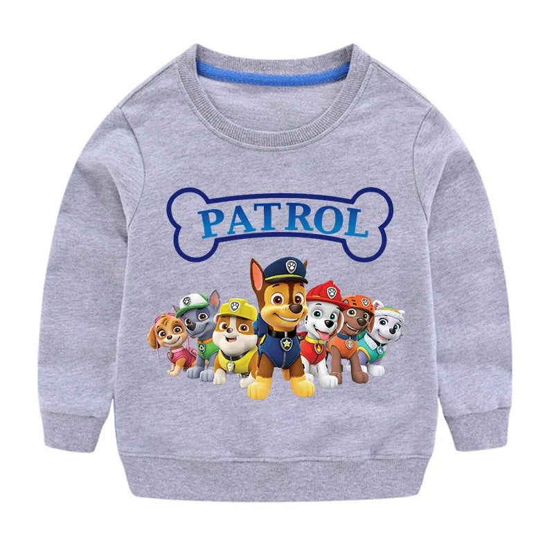 Sweat-shirt à capuche pour Sport, mignon, Paw Patrol, décontracté, dessin animé Paw Patrol, Patchwork, pull, automne, vêtements de Sport, cadeaux d'anniversaire, 2024 by LSDLBoutique.ch