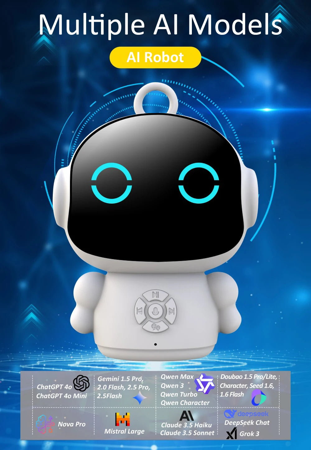 Tuya Robot Éducatif IA WiFi Reconnaissance Vocale Interactif