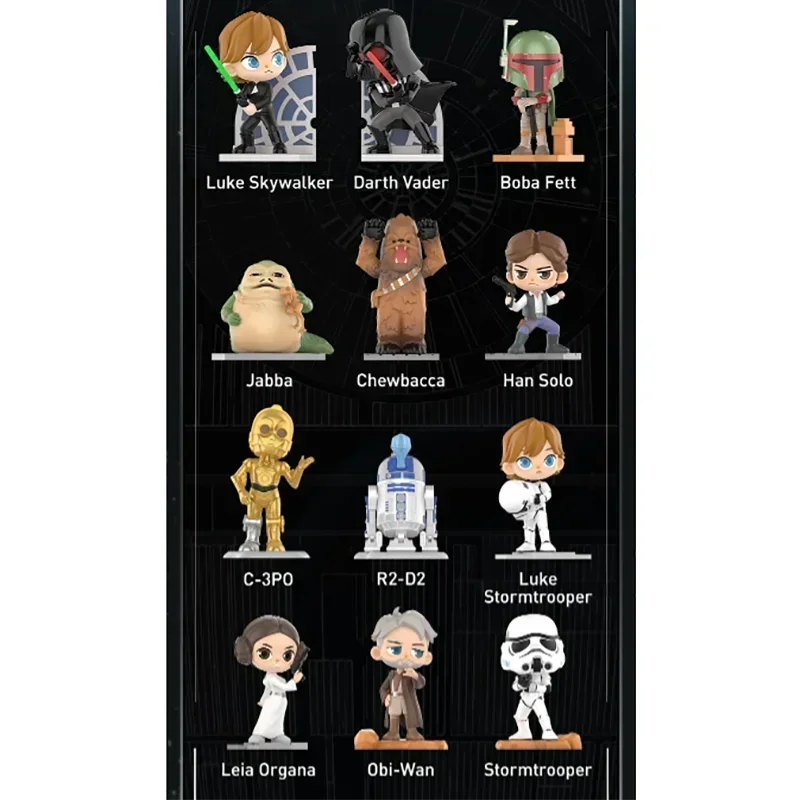 POP MART Star Wars série boîte aveugle devinez sac boîte mystère jouets poupée mignon Anime Figure ornements cadeau by LSDLBoutique.ch
