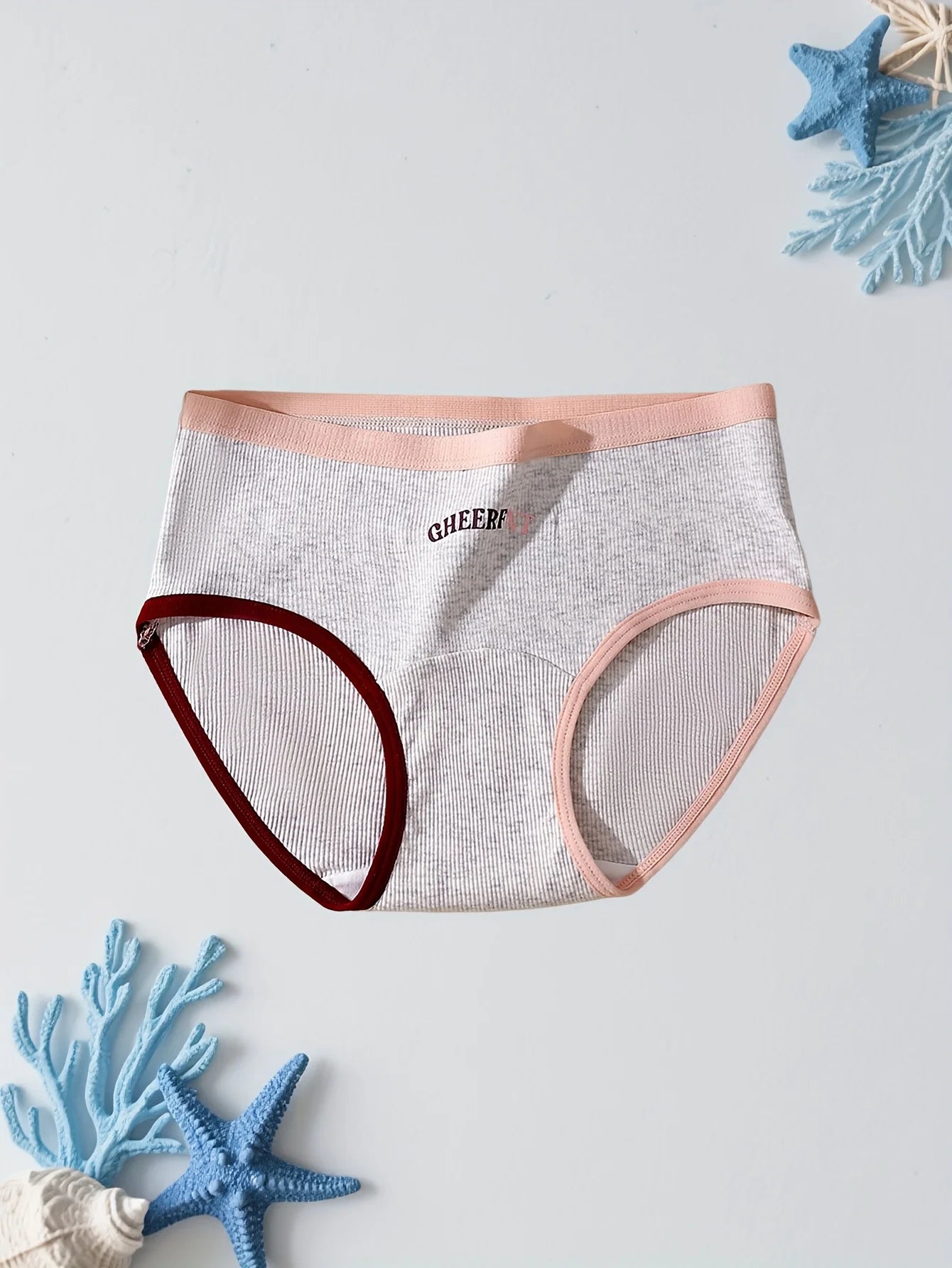 Cheerfit Culotte Brève En Coton Sans Couture Lot de 6