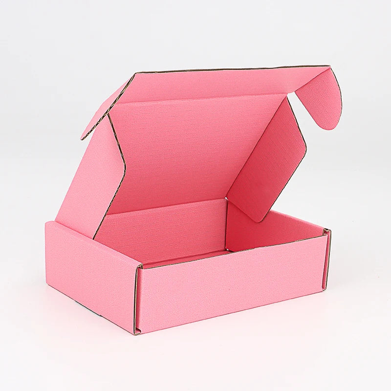 Thick Folding Box, Triple Layer Cardboard, Pack of 10 Colors