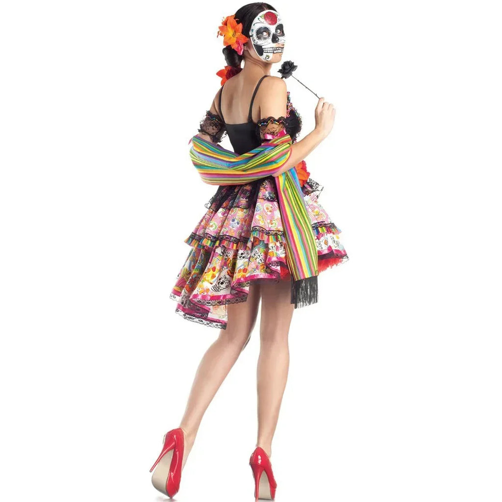 Zombie Bride Day of the Dead Costume – Halloween Women's