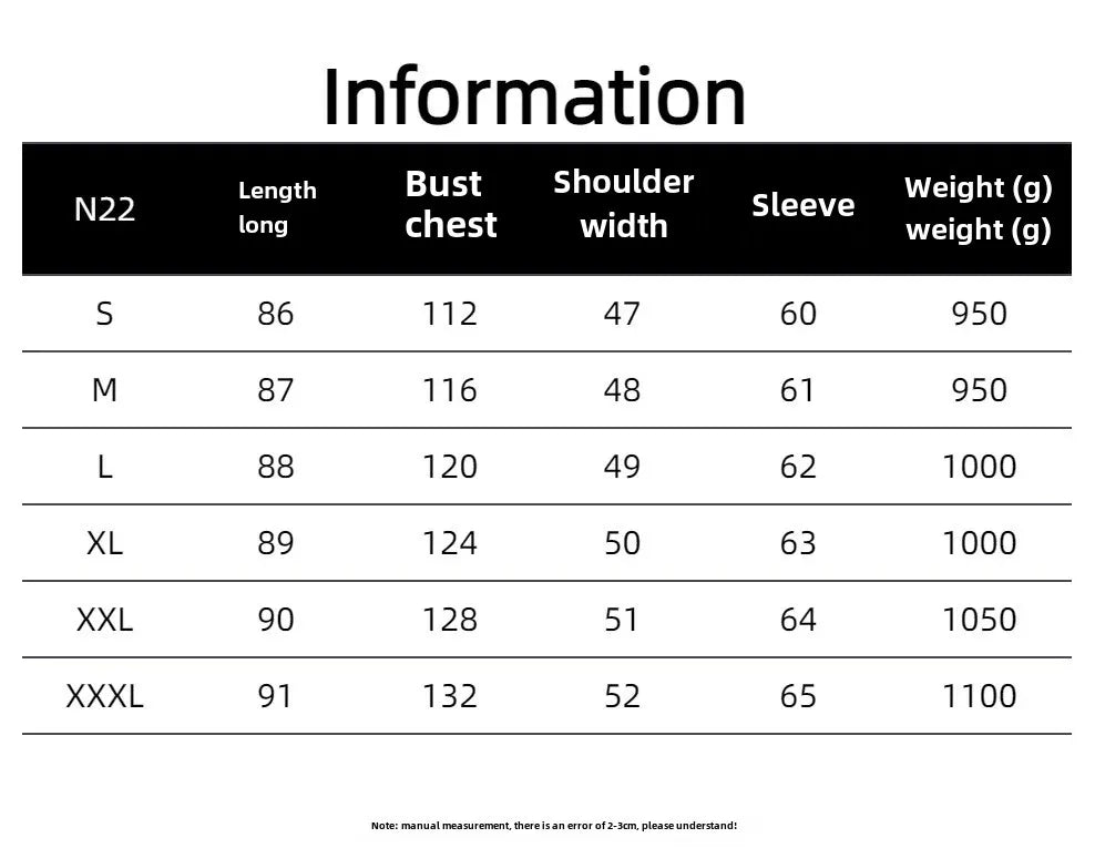 Pardessus en Duvet D'Oie Épais Boutons en Corne Long Nordique