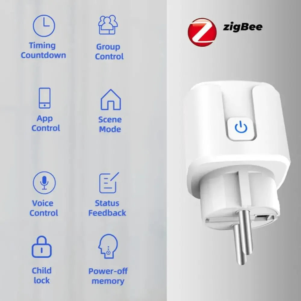 Prise intelligente Zigbee 16-20A