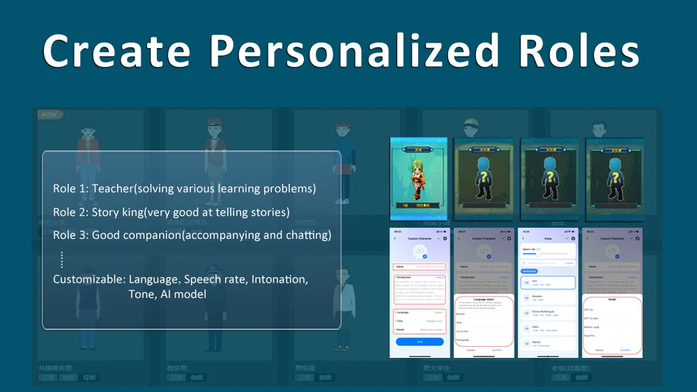 Tuya Robot Éducatif IA WiFi Reconnaissance Vocale Interactif
