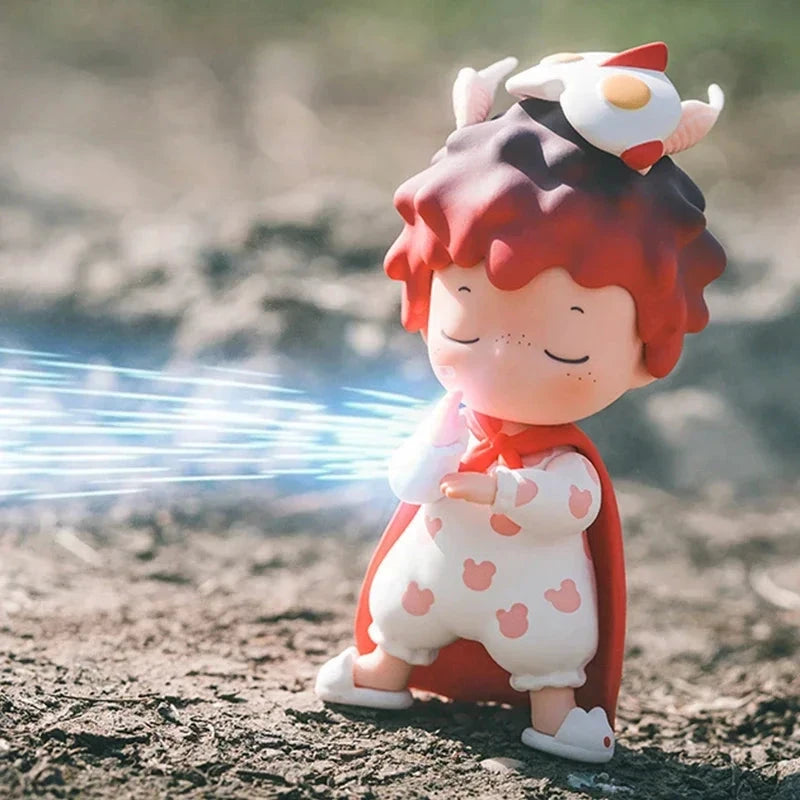 Heyone Huhu Figur Blind Box PVC Kawaii 8,5–9,5 cm