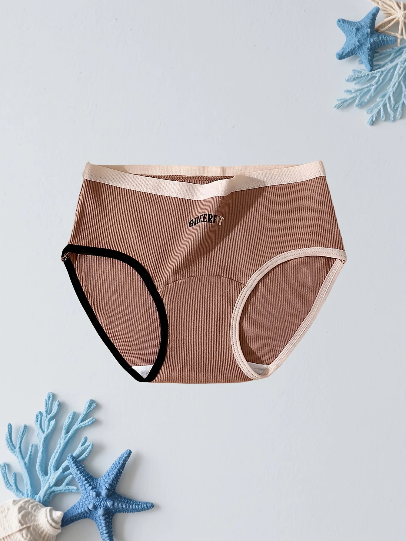 Cheerfit Culotte Brève En Coton Sans Couture Lot de 6