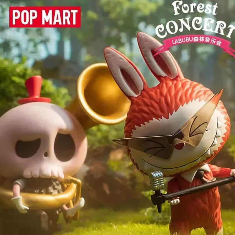 Pop Mart Labubu Forêt Concert Figurine PVC Collection