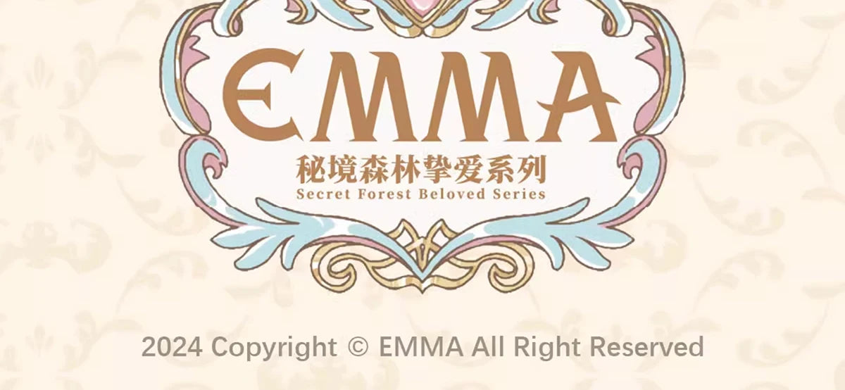 Emma Boîte Aveugle Émeraude Forêt Secrète Figurine Dessin Animé