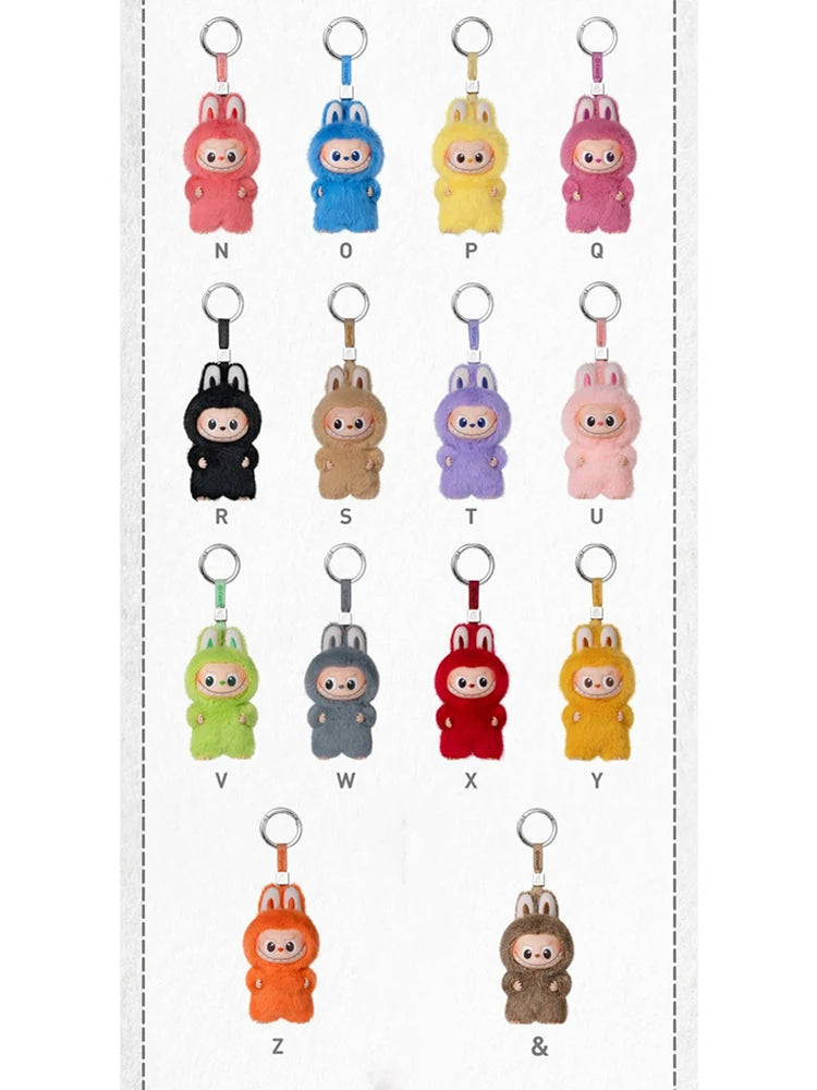 Pop Mart Monsters Mehrfarbige PVC-Brosche Kawaii Kollektion Blindbox
