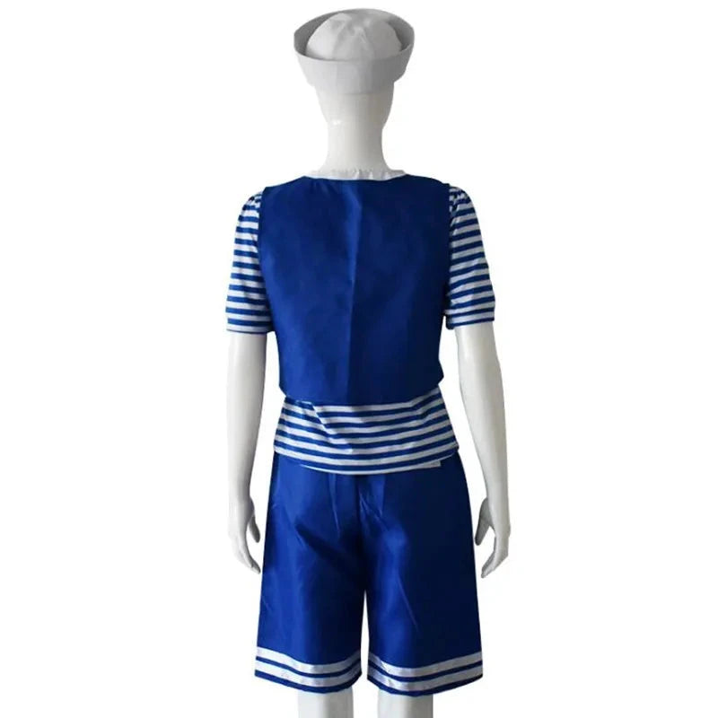 Cosplay Scoops Ahoy Robin Et Steve Harrington Costume Marin Bleu