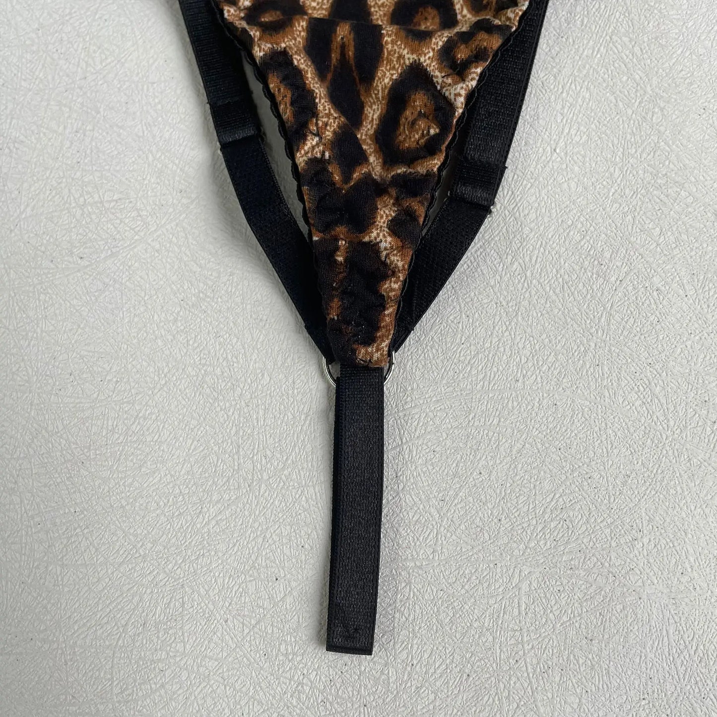 Ellolace Lingerie Satin Fin Dentelle Rouge 5Pièces