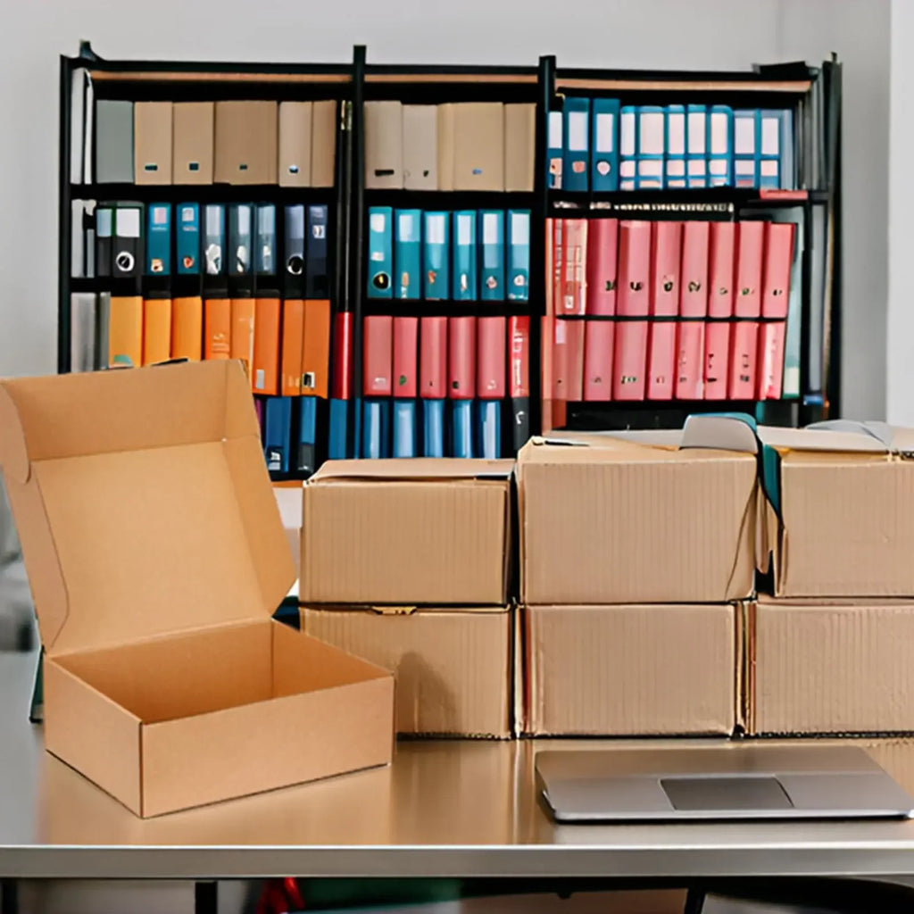 Brown Corrugated Mailer Box Shipping Packs 5 10 20