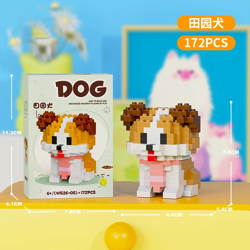 Ensemble De Briques Animaux Micro Blocs De Construction Pour Enfants Adultes Décoration Jouets Compatibles Lego ABS by LSDLBoutique.ch