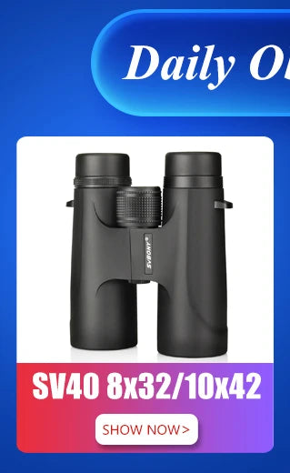 SVBONY SV47 8x42 BAK4 FMC HD IPX7 Waterproof Binoculars