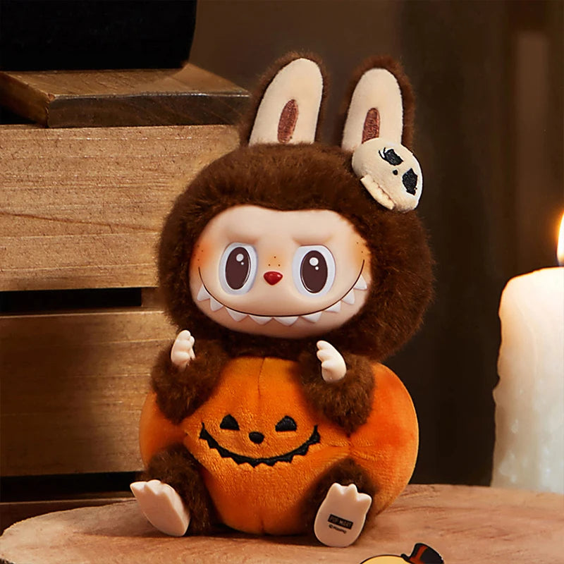 POP MART Vinyl Plush Sitting Pumpkin — Halloween Edition