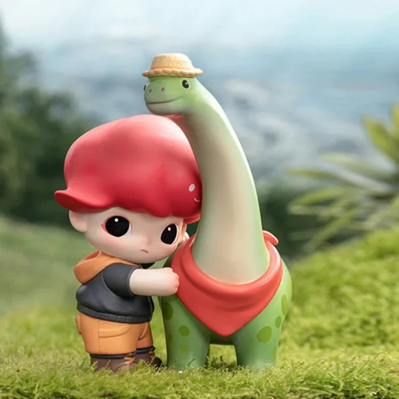 POP MART Dimoo Jurassic World Grüne PVC-Figur 8cm