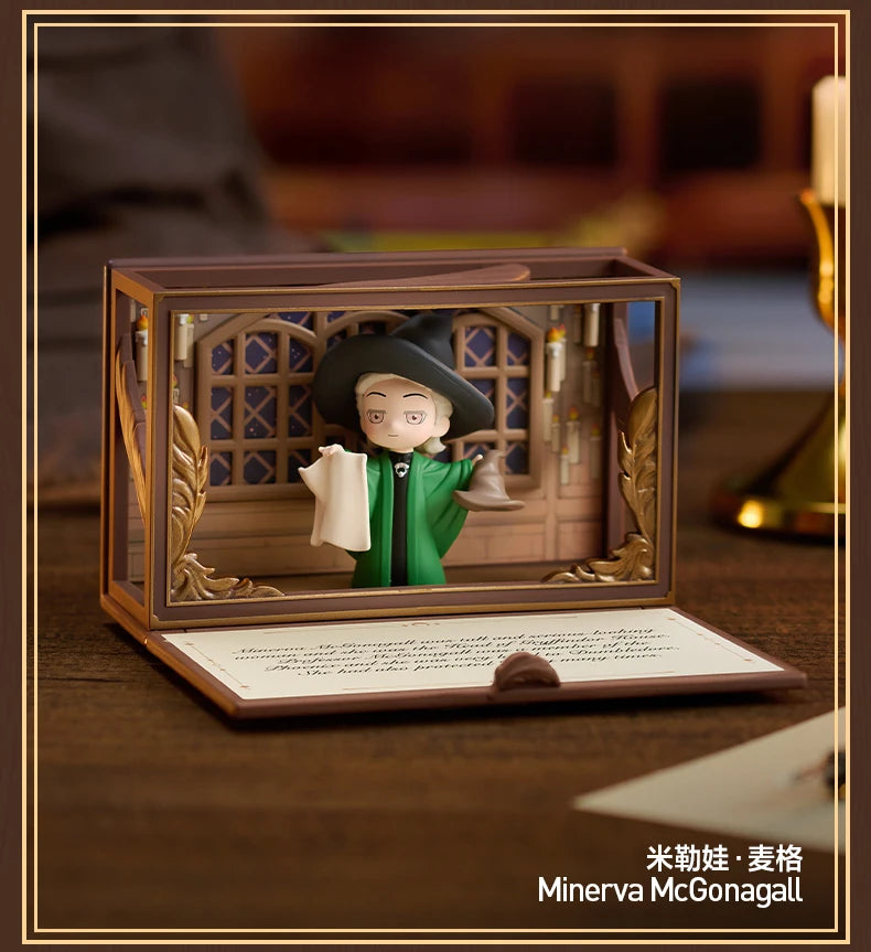 POPMART Harry Potter Poudlard série biographique boîte aveugle devinez sac jouets originaux poupée mignon Anime Figure ornements cadeau by LSDLBoutique.ch