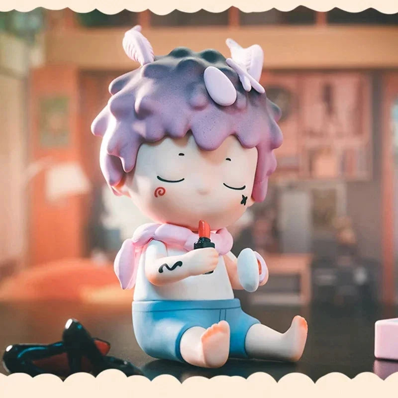 Heyone Huhu Figur Blind Box PVC Kawaii 8,5–9,5 cm