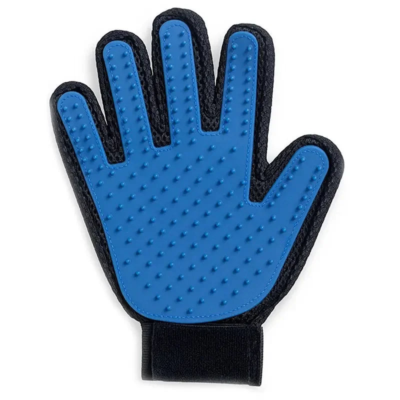 Gant de toilettage en silicone pour chats et chiens – Elimination des poils