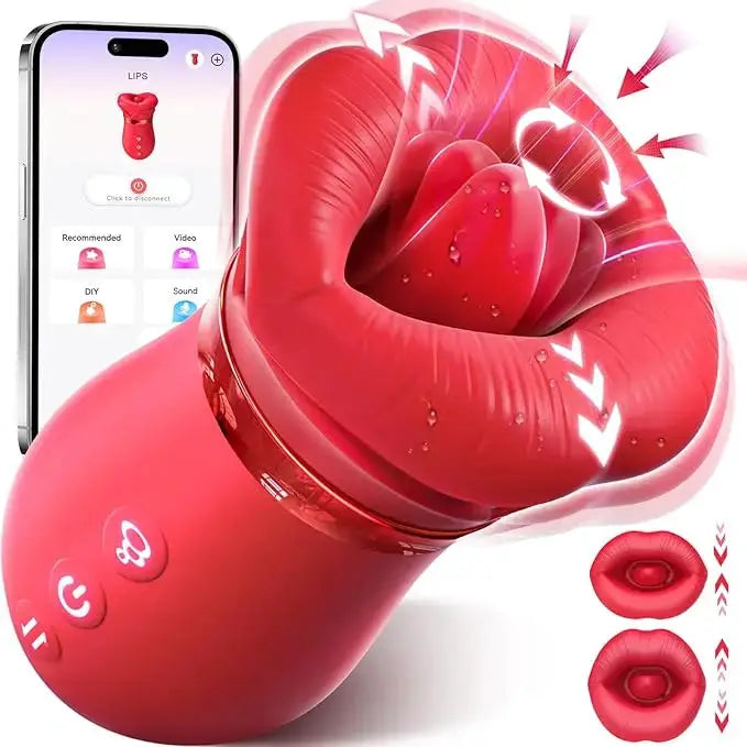 Stimulateur intime féminin multifonction – Contrôle par application