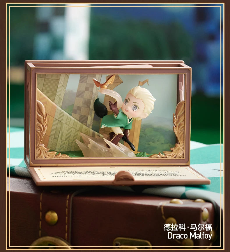 POPMART Harry Potter Poudlard série biographique boîte aveugle devinez sac jouets originaux poupée mignon Anime Figure ornements cadeau by LSDLBoutique.ch