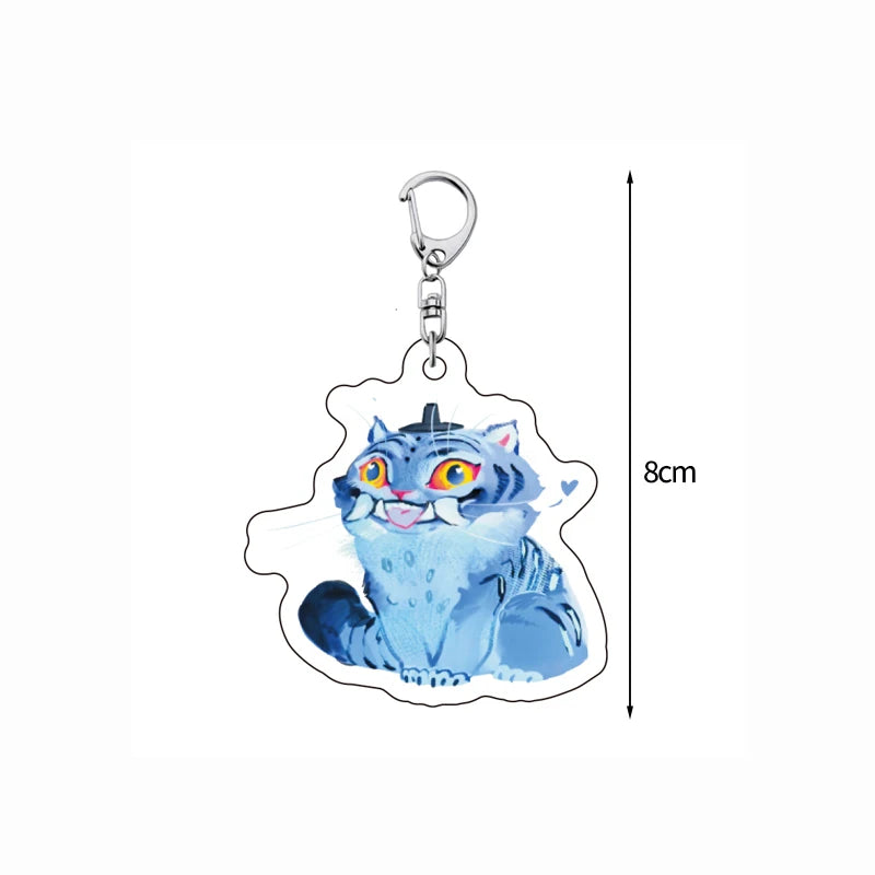 Porte-clés esthétique pour sac Kpop, chasseur de démons, tigre, fournitures de fête, Badge pour Fans, cadeaux de fête
