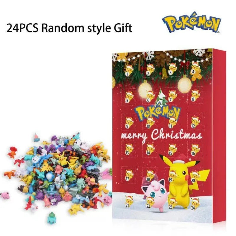 Bandai Calendrier De L Avent Pokémon 24 Figurines Pikachu Et Amis Pret A Jouer Exposer by LSDLBoutique.ch
