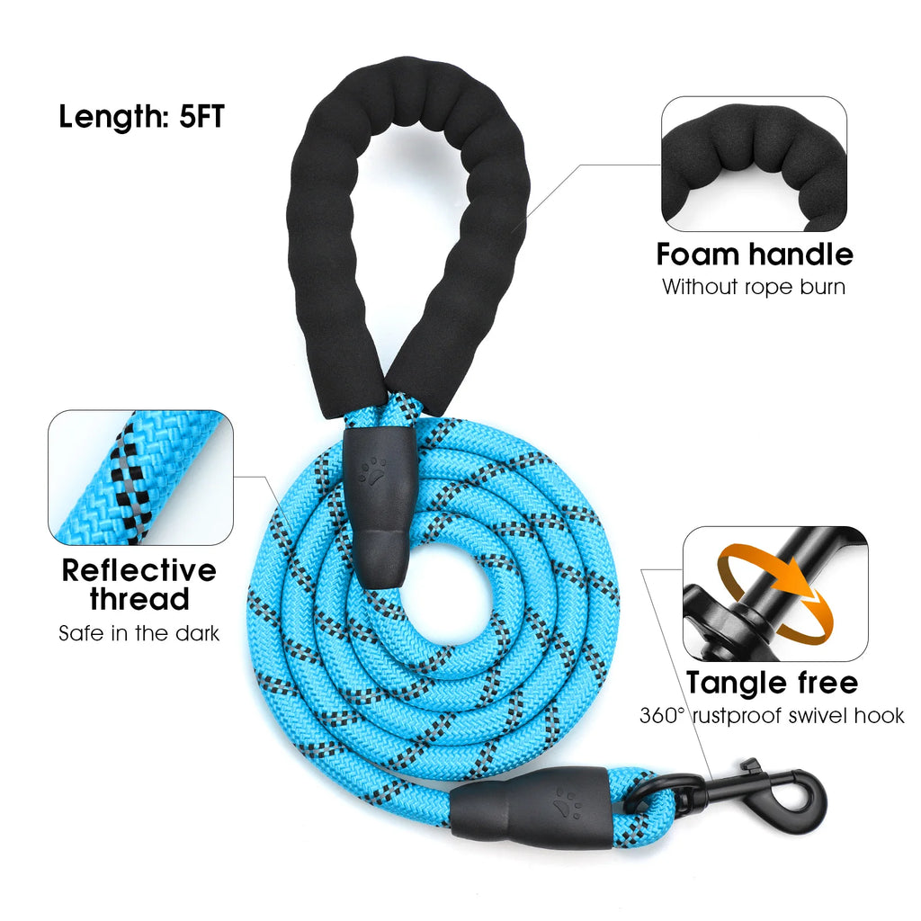 Harnais de gilet anti-fuite pour chien avec laisse – Réglable & réfléchissant