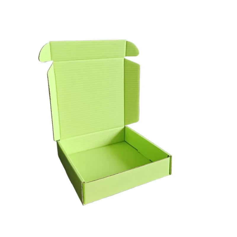 Thick Folding Box, Triple Layer Cardboard, Pack of 10 Colors