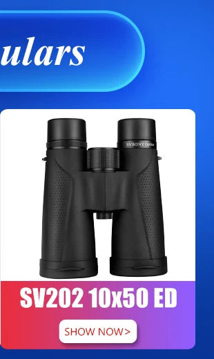 SVBONY SV47 8x42 BAK4 FMC HD IPX7 Waterproof Binoculars
