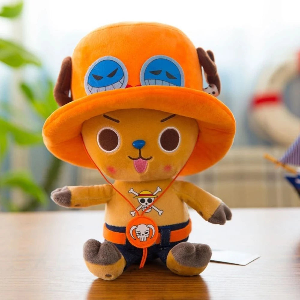 Peluche One Piece – Personnages Luffy, Chopper, Ace, Zoro, Law