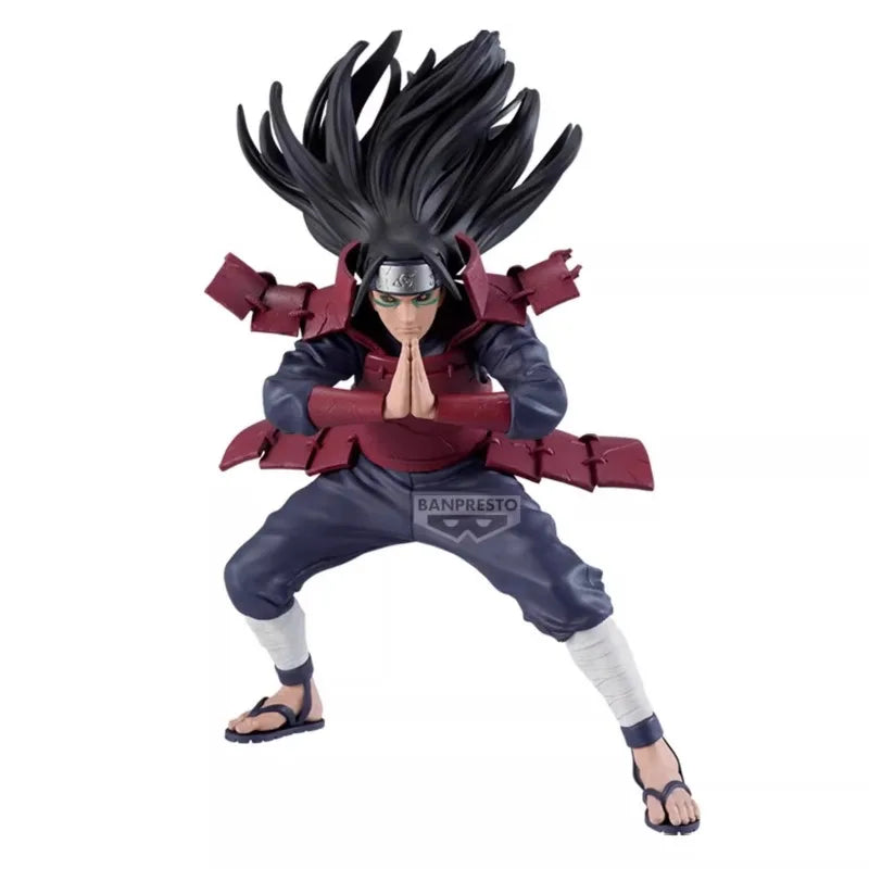 Bandai Original BANPRESTO Anime NARUTO Uchiha Madara Senju Tobirama VIBRATION STARS-SENJU HASHIRAMA PVC Action Figure Model Toys