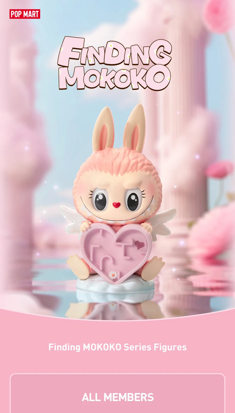 POP MART Mokoko Figurine PV Blind Box Kawaii Collection