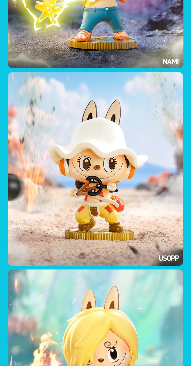 POP MART THE MONSTERS X une pièce série boîte aveugle jouets Kawaii Anime figurine Surprise boîte mystère poupées filles cadeau by LSDLBoutique.ch