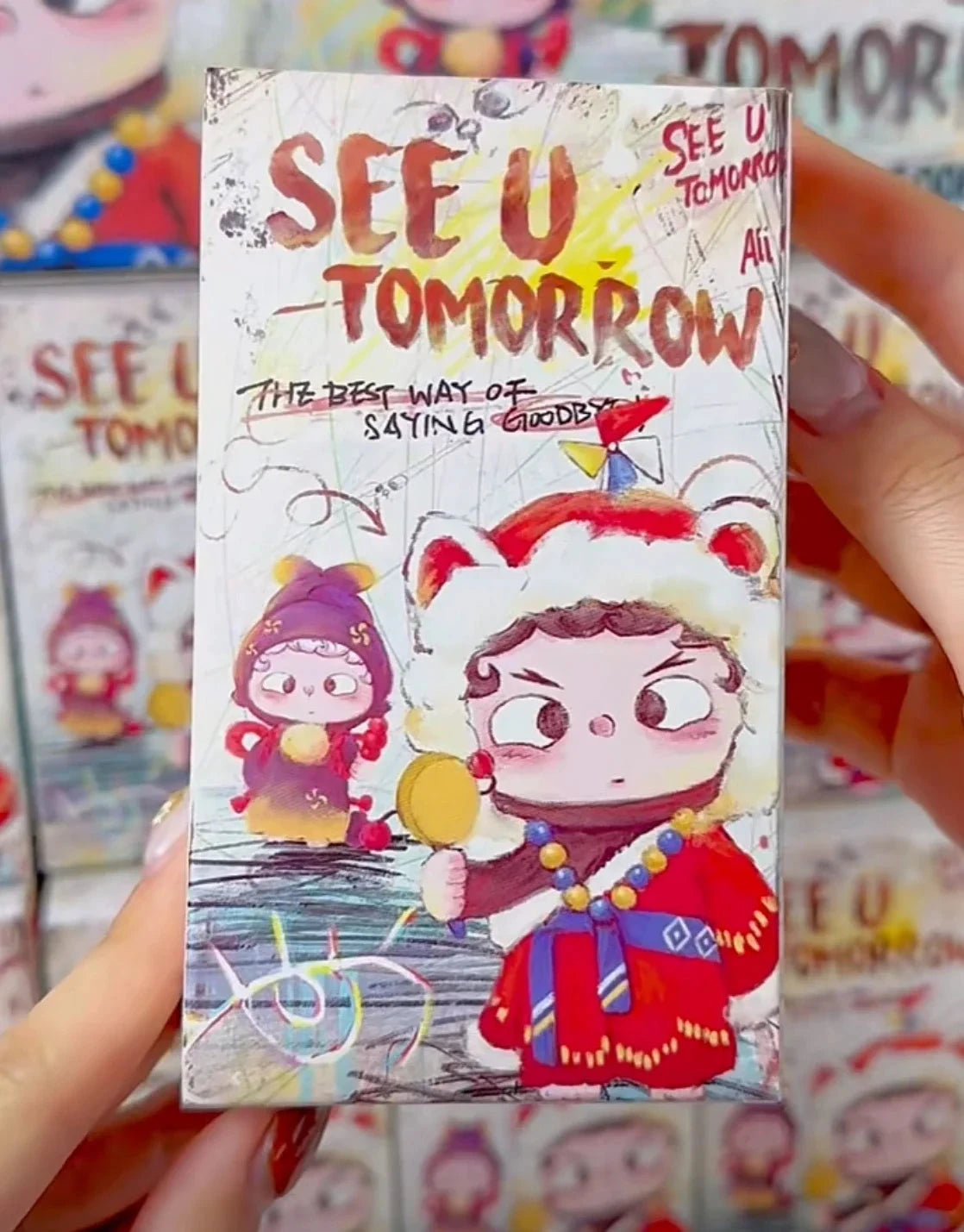 Wytnb Blind Box Figur Anime PVC Höhe 8 cm