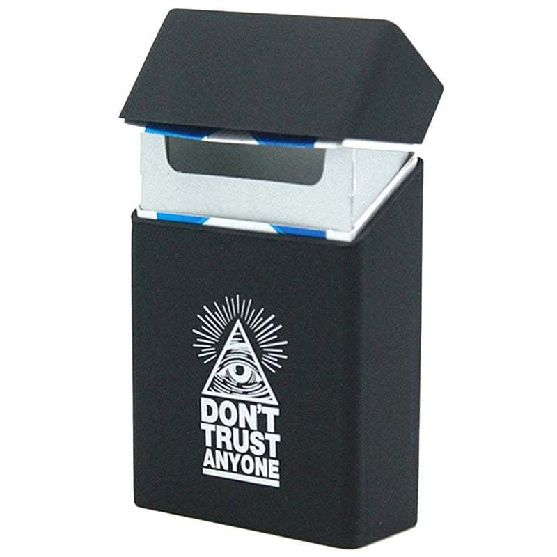 Etui Cigarettes Silicone Crâne Capacité 20 Cigarettes Pour Homme Femme